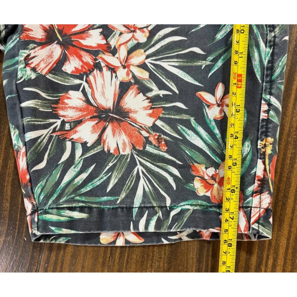 AEROPOSTALE Mens Shorts 29 Tropical Floral Cotton Chino‎ Casual Summer